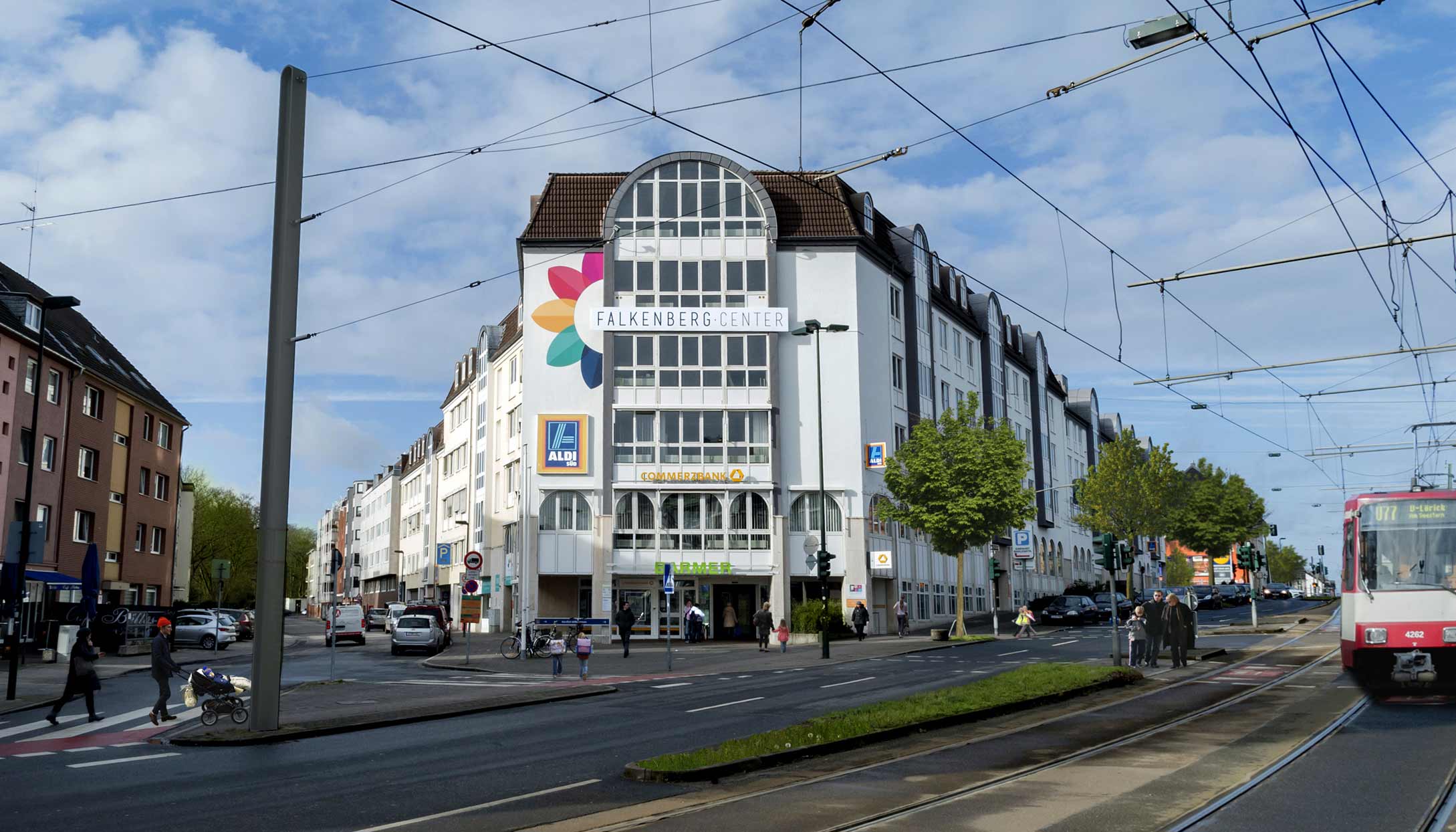Falkenberg Center in Düsseldorf Holthausen